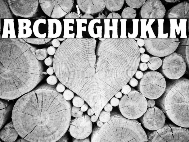 PensterBrossRoughDemo Font examples