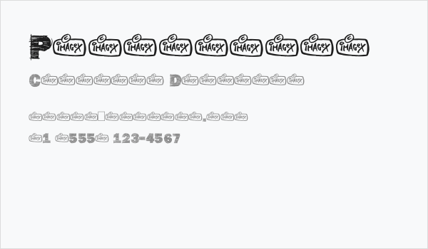 Penstriped Business Card