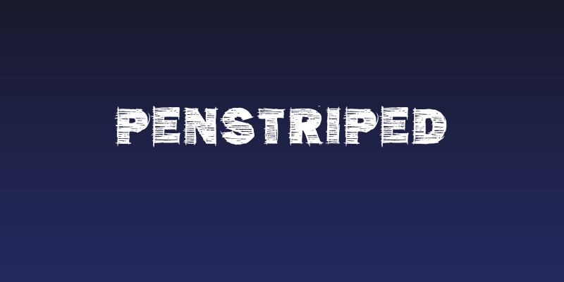 Penstriped Social Header