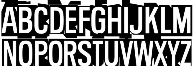 Pent-Up Rage Schriftart Groß