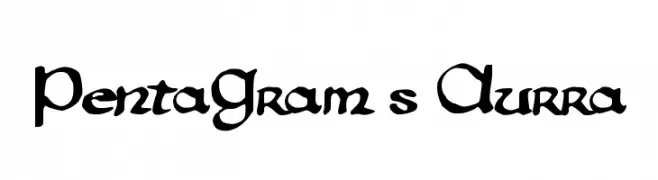 PentaGram s Aurra  Fuentes Gratis Descargar