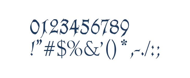 PentaGram s Callygraphy Other Characters