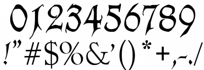 PentaGram s Callygraphy Font OTHER CHARS