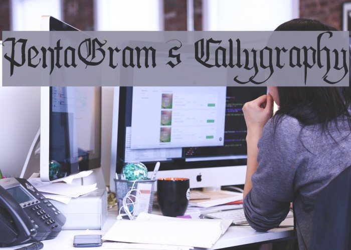 PentaGram s Callygraphy Example 1