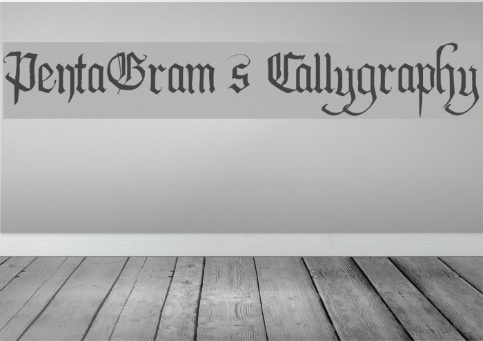 PentaGram s Callygraphy Example 2
