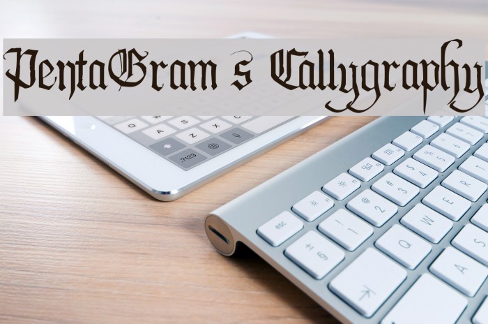 PentaGram s Callygraphy Example 3