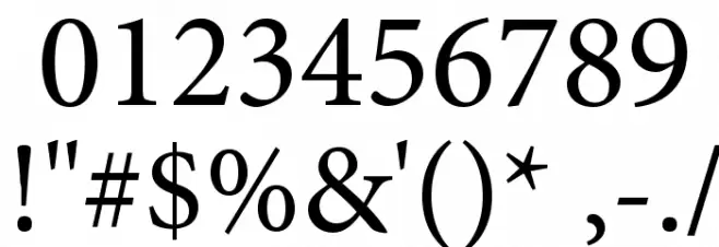 PentaGram s Gothika Regular Font OTHER CHARS