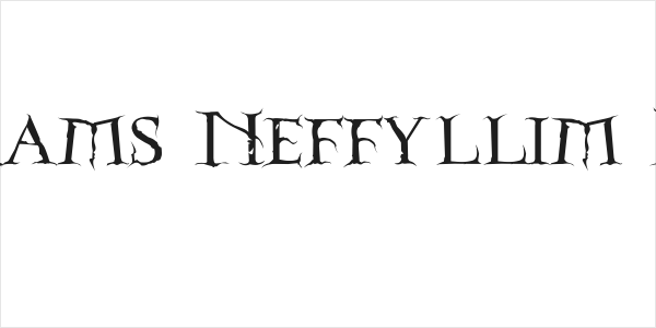 PentaGrams Neffyllim Regular Logo
