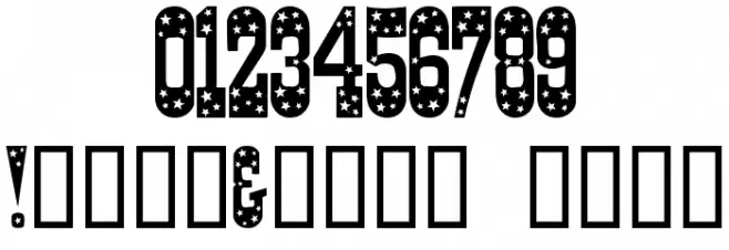 Pentagon Font OTHER CHARS