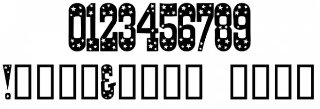 Pentagon Font OTHER CHARS