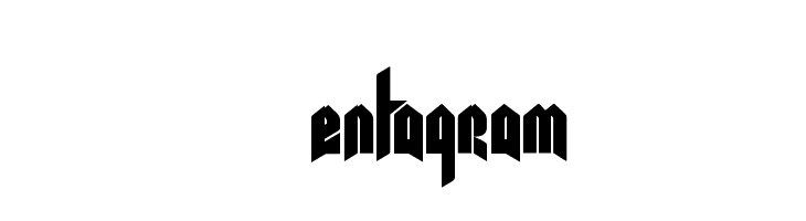Pentagram  Fuentes Gratis Descargar
