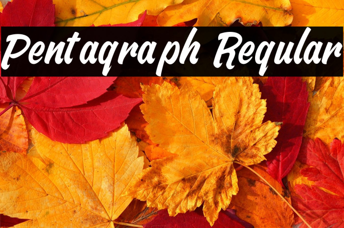 Pentagraph Regular Example 3