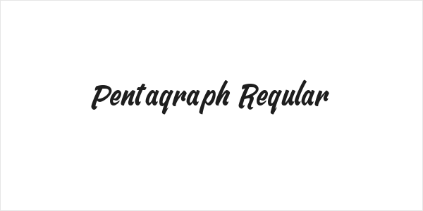 Pentagraph Regular Logo