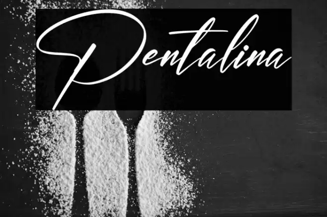 Pentalina Font examples