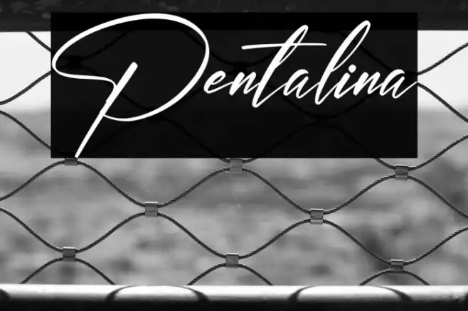 Pentalina Font examples