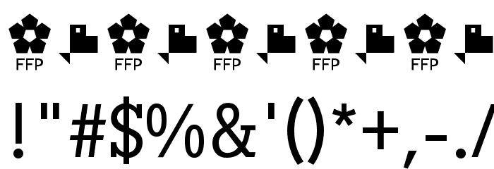 Pentay-Book Font OTHER CHARS