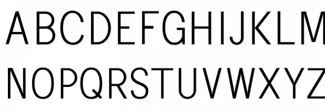 PentaySansLight Polices MAJUSCULES