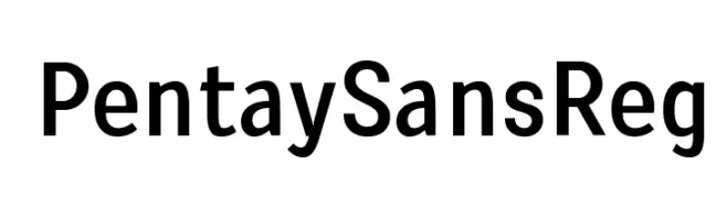 PentaySansReg  Frei Schriftart Herunterladen