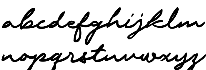 Pentecoste Demo Regular Font LOWERCASE