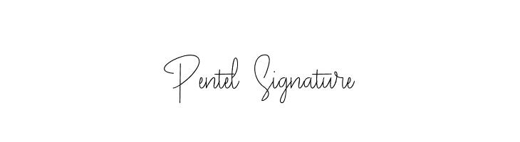 Pentel Signature  Fuentes Gratis Descargar