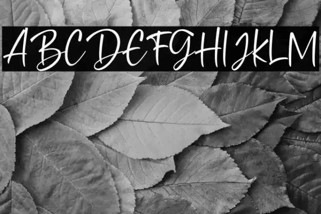 Penthinks Font examples