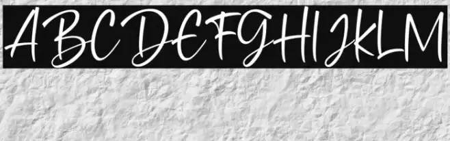 Penthinks Font examples