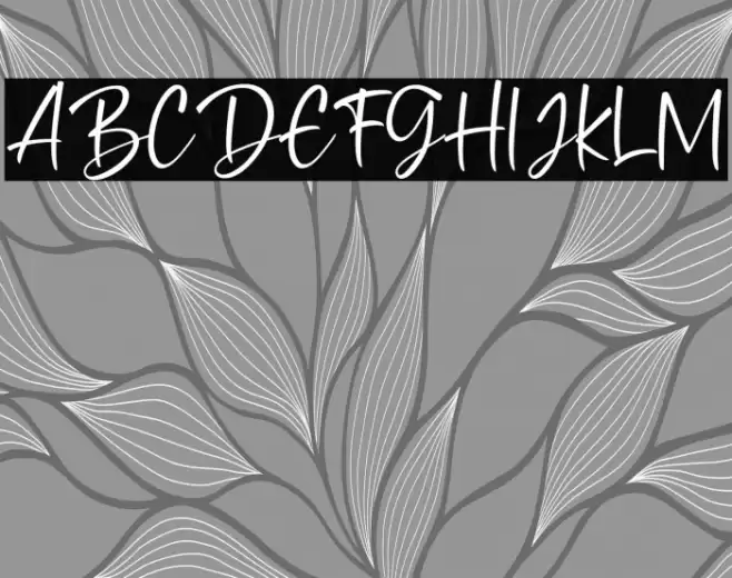 Penthinks Font examples