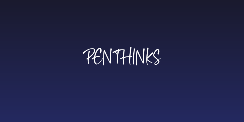 Penthinks Social Header