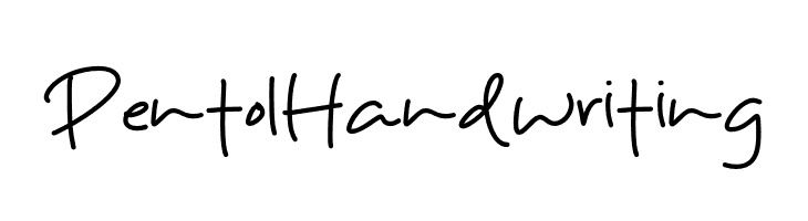 Pentol Handwriting  Descarca Fonturi Gratis