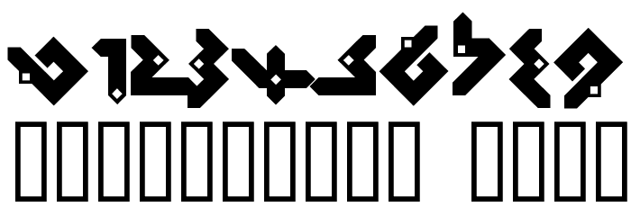 Pentomino Font OTHER CHARS