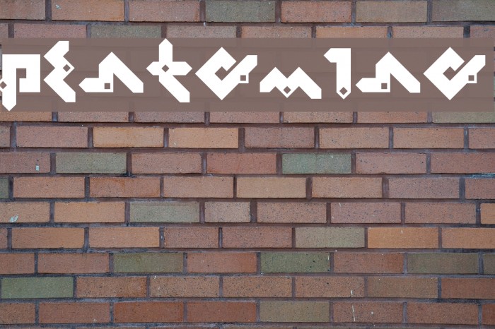 Pentomino Font examples