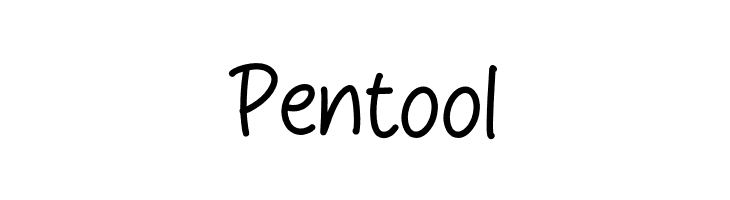 Pentool  Frei Schriftart Herunterladen