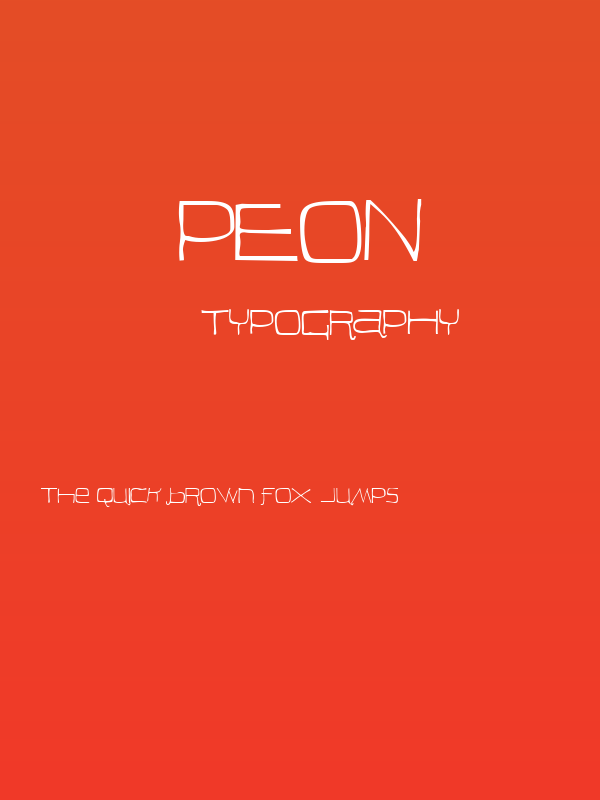 Peon Poster