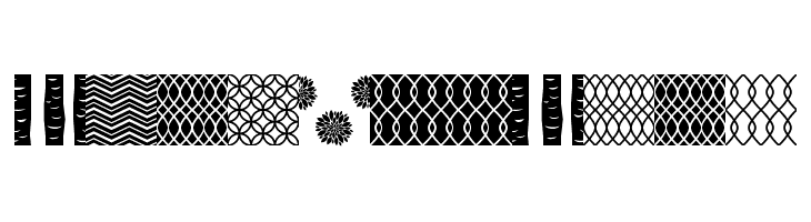 Peoni Patterns Font