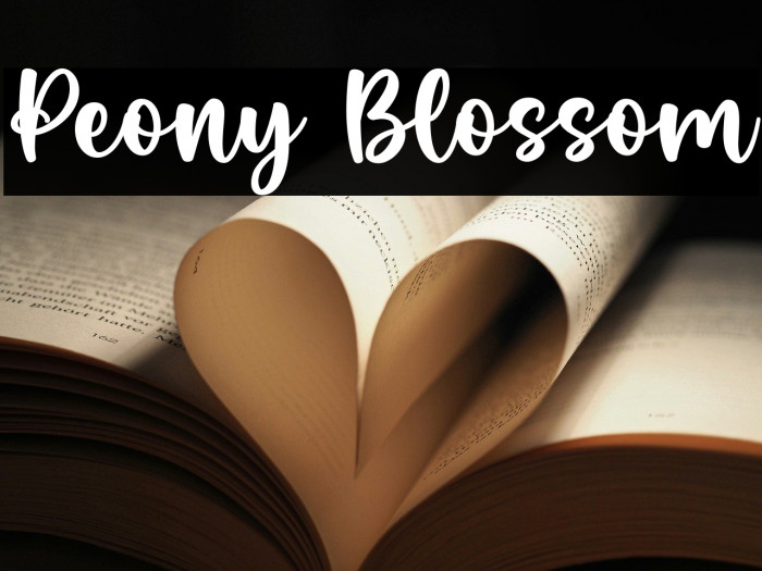 Peony Blossom Example 1