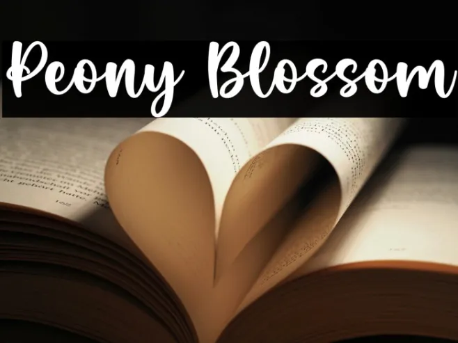 Peony Blossom Example 1