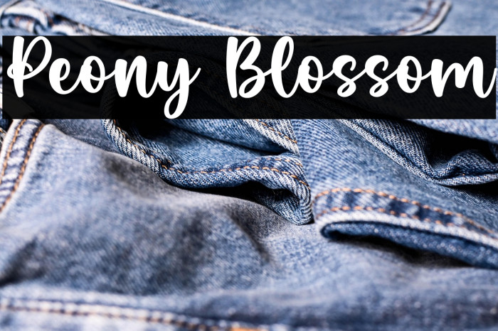 Peony Blossom Example 3