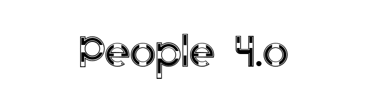 People 4.o  Descarca Fonturi Gratis