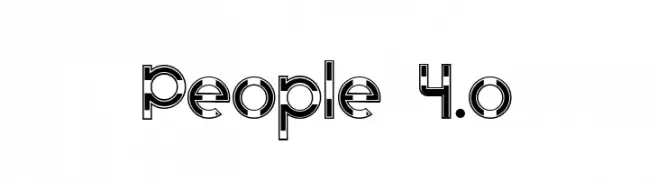 People 4.o  フリーフォントのダウンロード