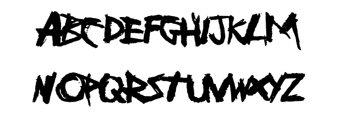 People Are People Font LOWERCASE