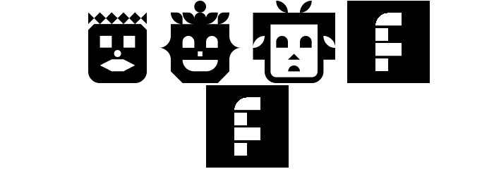 People Diverse Regular Font LOWERCASE