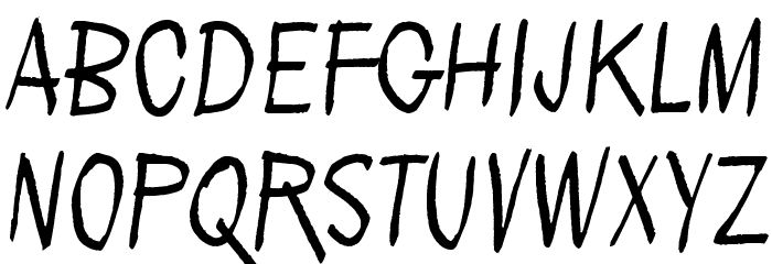 People per square kilometer Font LOWERCASE