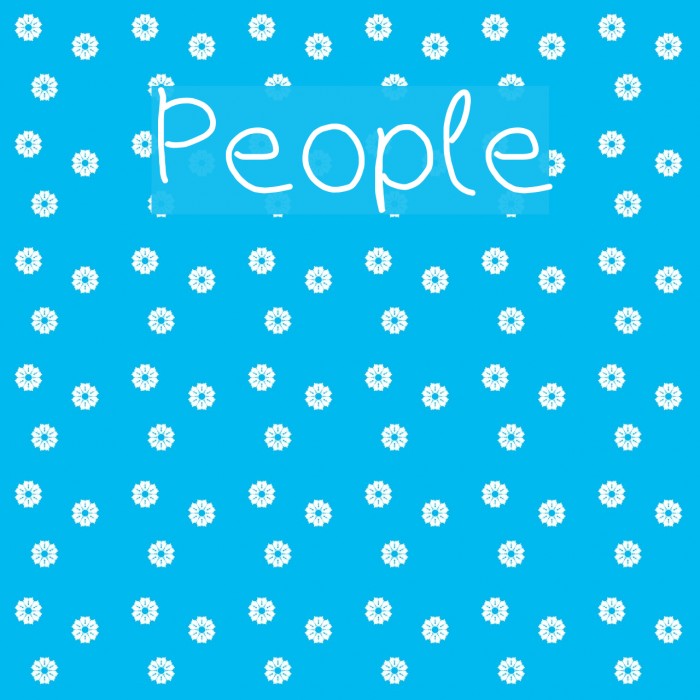 People Font examples