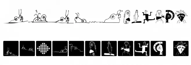 PeopleAndOthers Font OTHER CHARS