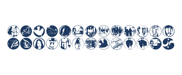 PeopleButtons Lowercase