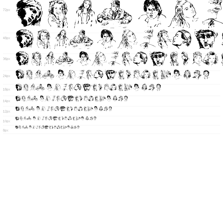 PeopleSketches Waterfall