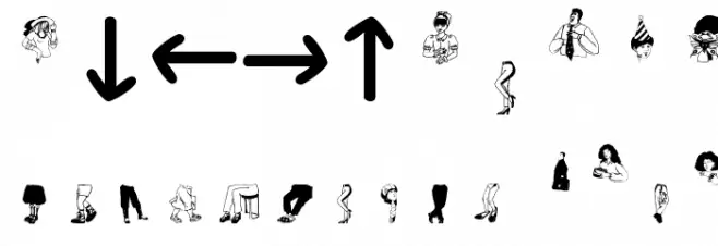 PeopleSurreal Font OTHER CHARS