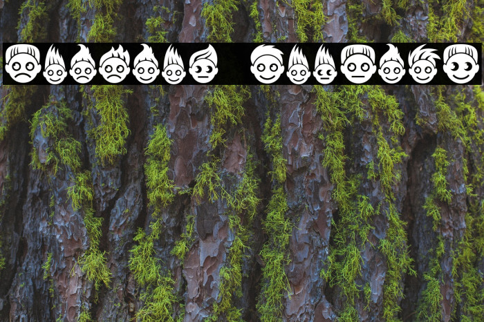 Peoples Regular Font examples