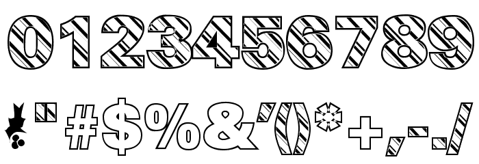 Pep O Mint Normal Font OTHER CHARS