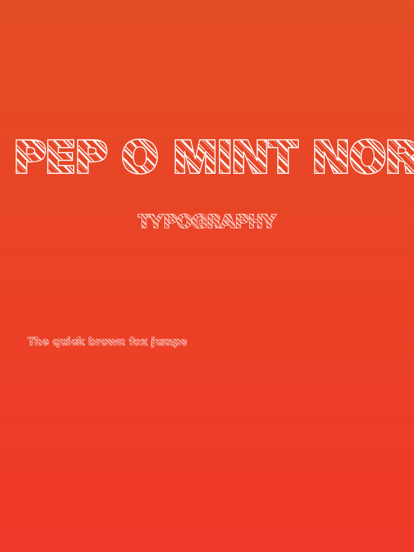 Pep O Mint Normal Poster